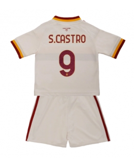 AS Roma Santiago Castro #9 Maglia Gara Trasferta Repliche 2026-27 Bambino Maniche Corte AS Roma Santiago Castro #9 Maglia Gara Trasferta Repliche 2026-27 Bambino Maniche Corte